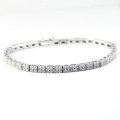 Fashion Sterling Silver Shining CZ Jewellery Bracelet (K-1775. JPG)